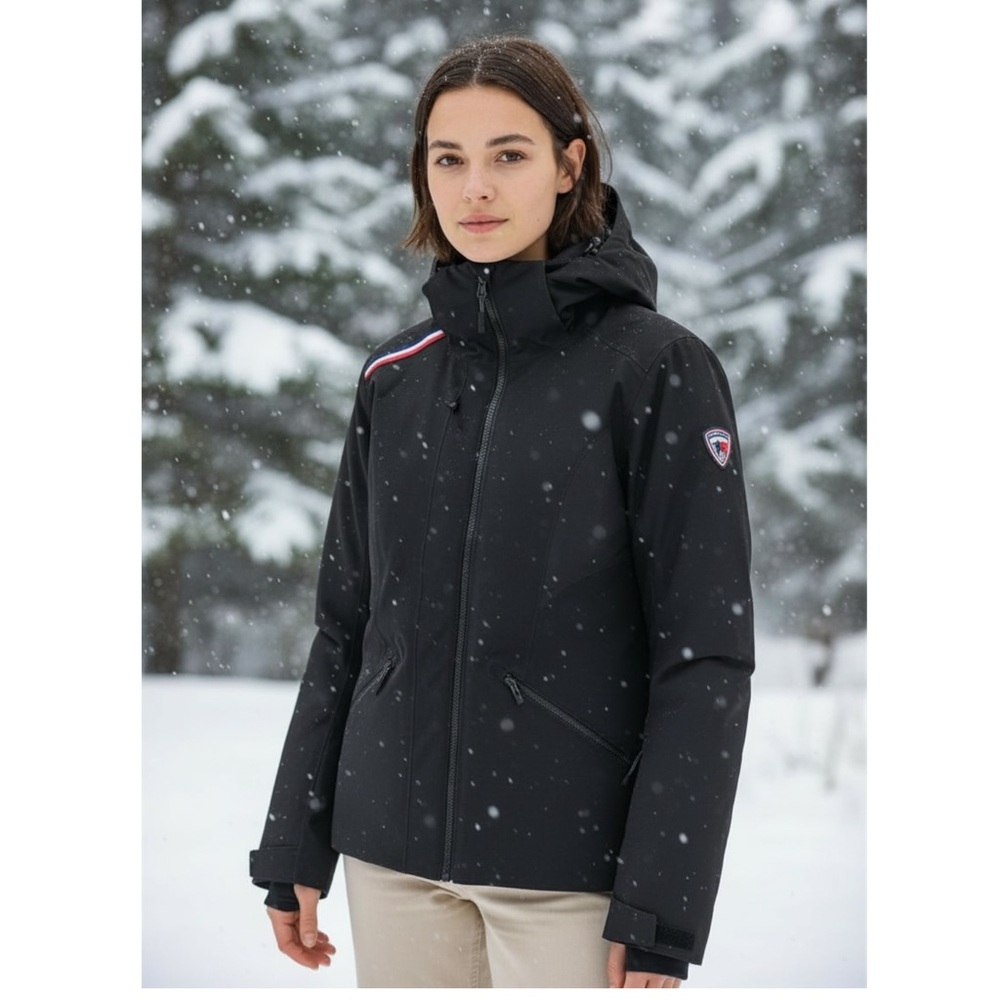 Pristine Rossignol Black Ski Jacket - image 1